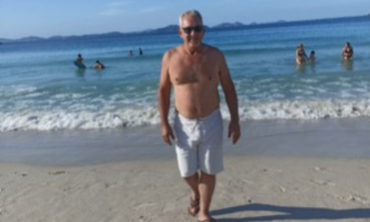 Rogério Faria, 59 years old, in a post on social media