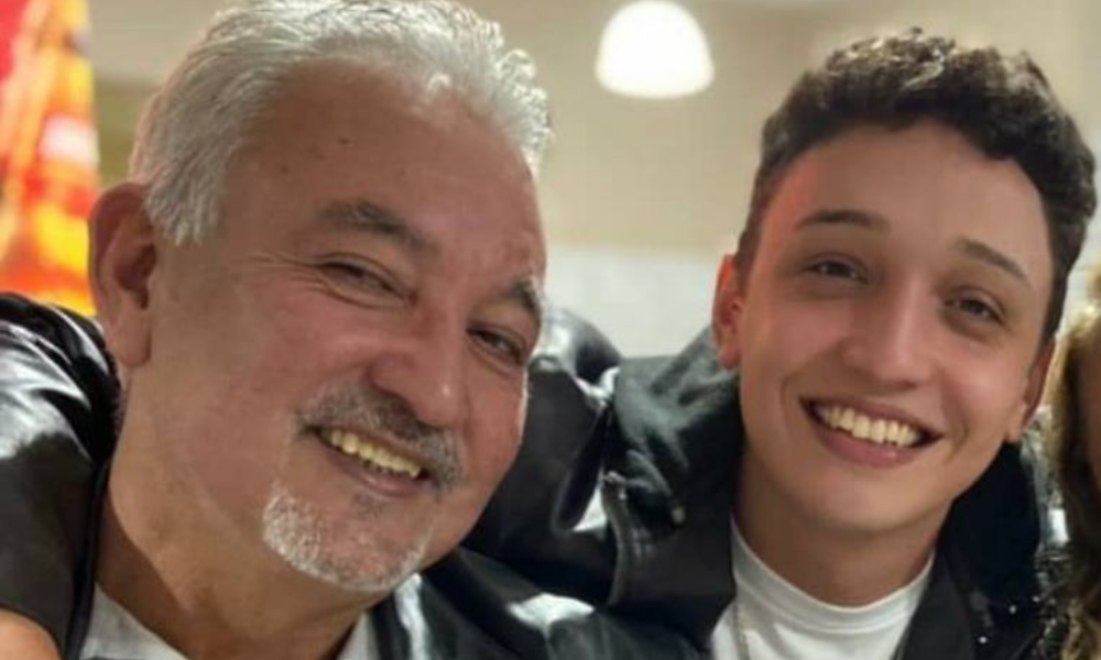 Pai Rogério Miguel Faria, de 59 anos, e Guilherme Nessrala Faria, de 26, que morreram em um acidente na MG-428, em Sacramento