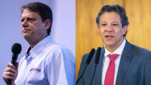 Paraná Pesquisas: Tarcísio venceria Haddad em eventual 2º turno em SP
