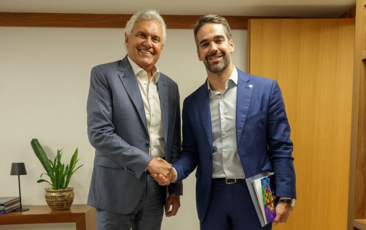 Ronaldo Caiado e Eduardo Leite