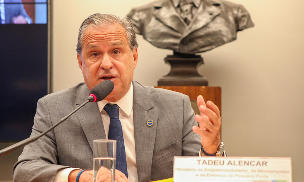Novo ministro do Empreendedorismo, da Microempresa e da Empresa de Pequeno Porte, Tadeu Barbosa de Alencar