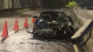 Motorista de Porsche invade a contramão e deixa 4 feridos na zona leste de SP