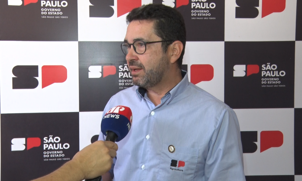 O secretário de Agricultura e Abastecimento de São Paulo, Geraldo Melo Filho