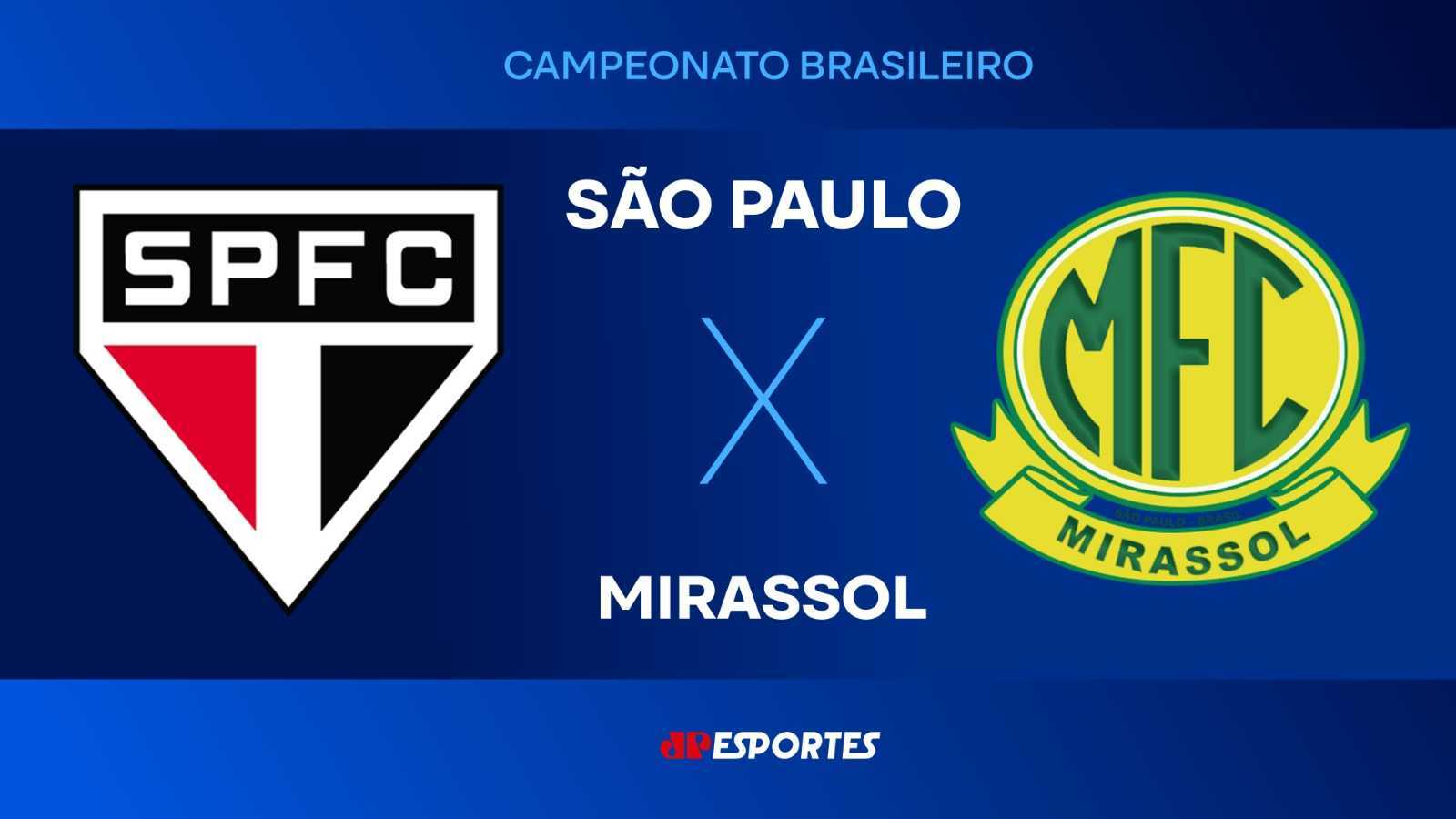 São Paulo x Mirassol