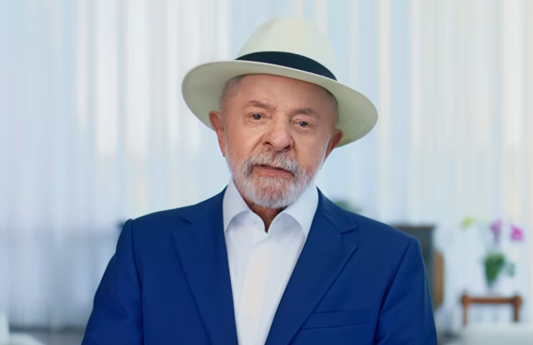 Lula em pronunciamento do dia do trabalhador
