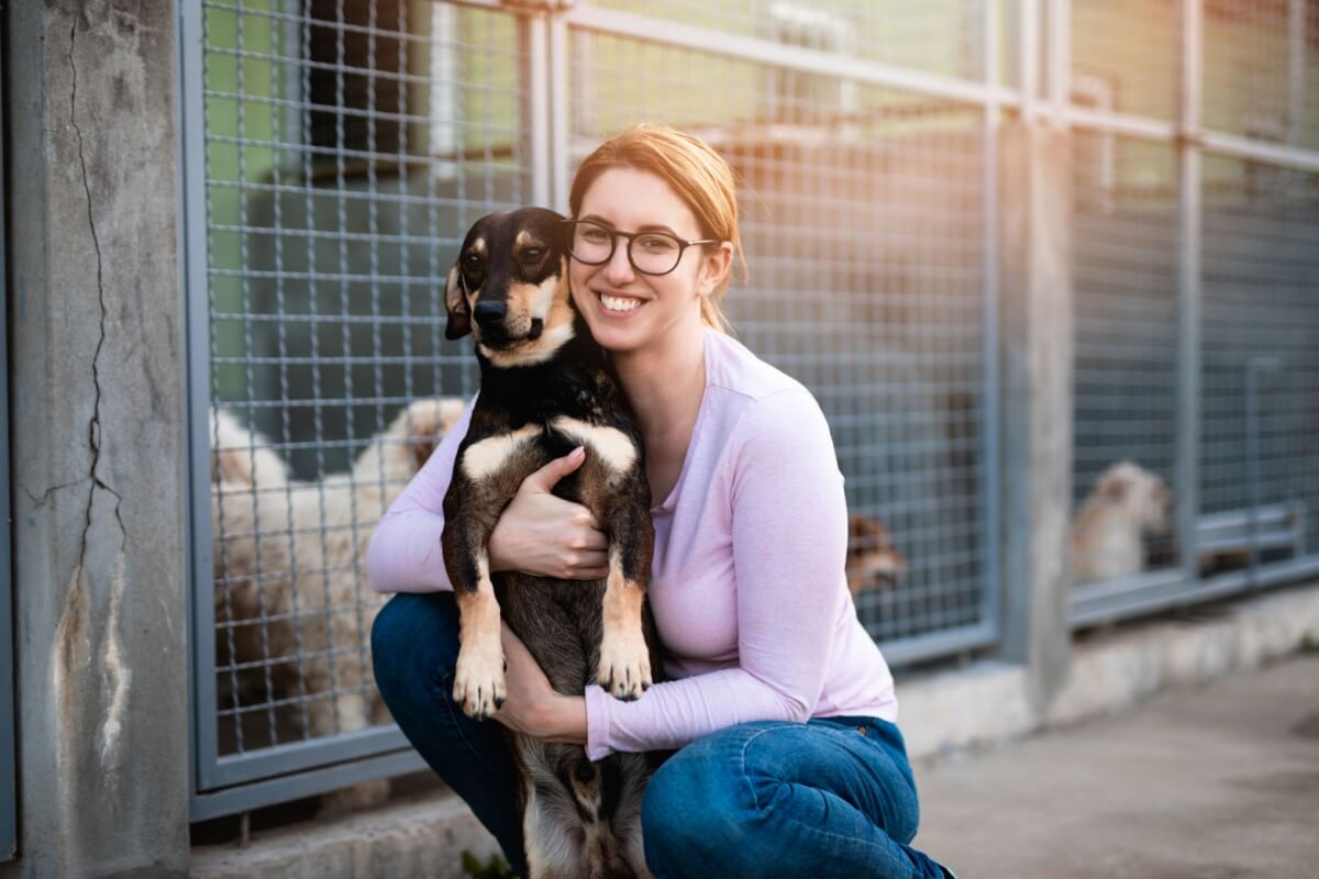 As mulheres assumem papel central na adoção e nos cuidados com animais 