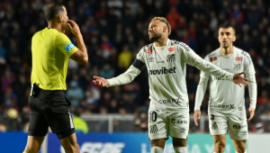 Com pouca atuação de Neymar, Santos empata com San Lorenzo