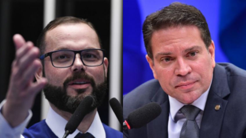 Senador Jorge Seif e ex-deputado federal Alexandre Ramagem