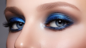 Sombra azul: tutorial da make que virou tendência em 2026