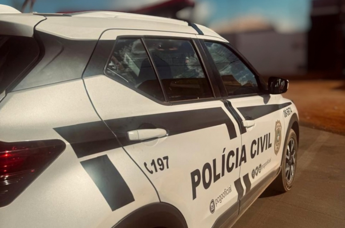 Viatura da Polícia Civil de Goiás