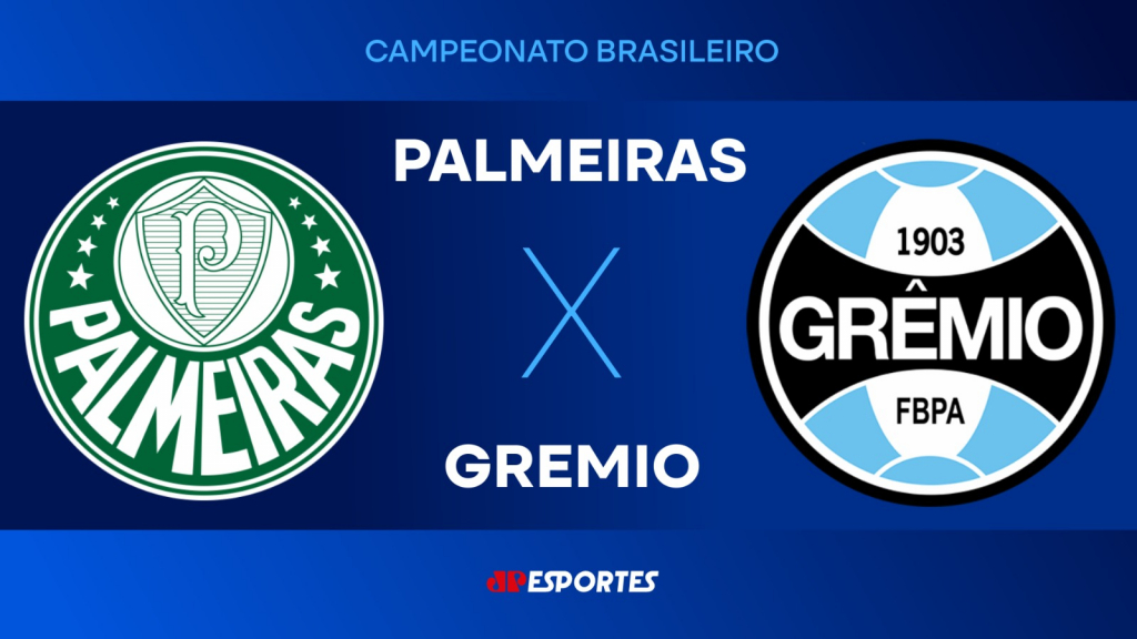 Palmeiras x Grêmio: confira a transmissão da Jovem Pan ao vivo
