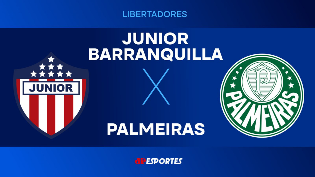 Junior Barranquilla x Palmeiras: assista à transmissão da Jovem Pan ao vivo