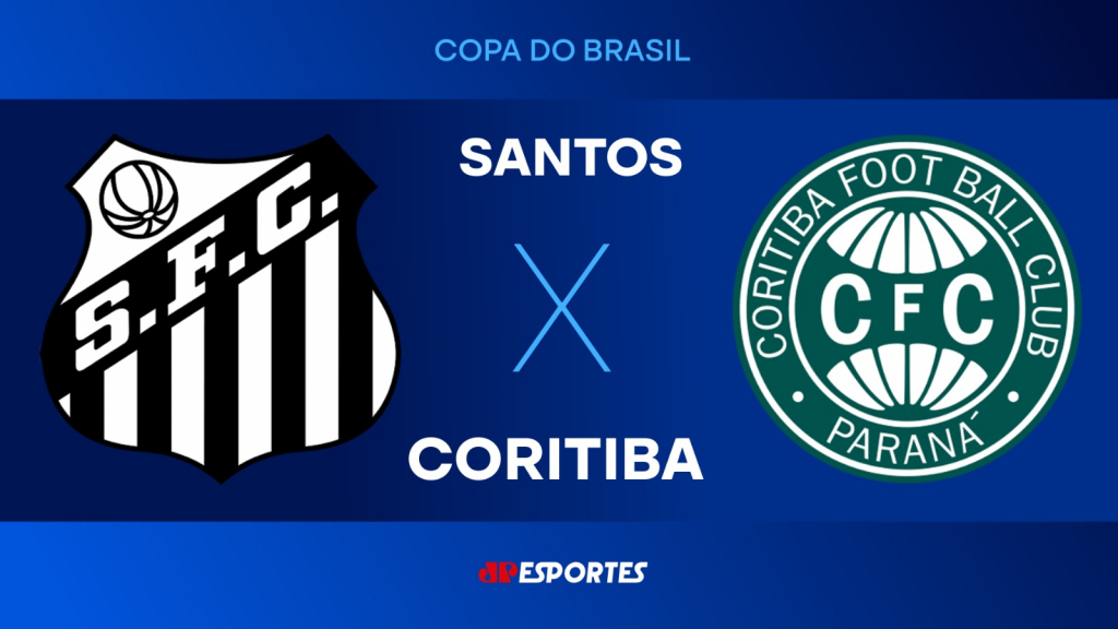 Santos x Coritiba: confira a transmissão da Jovem Pan ao vivo