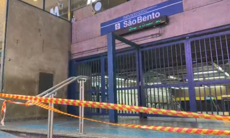 Tiroteio na esta&ccedil;&atilde;o S&atilde;o Bento do metr&ocirc; deixou 5 feridos.