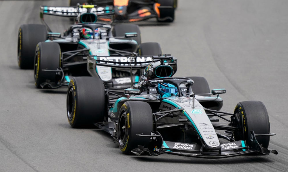 F1: Russell vence sprint do GP do Canadá após desavença com Antonelli