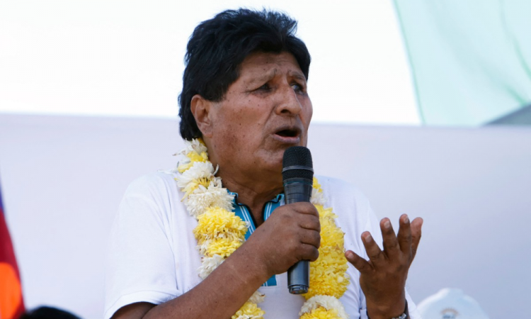 Ex-presidente da Bolívia Evo Morales