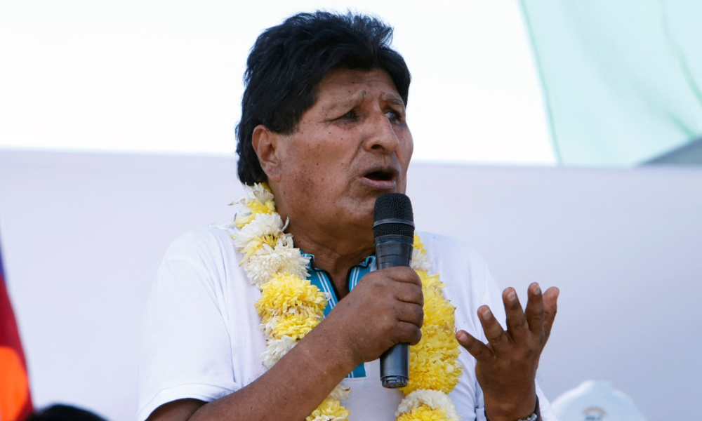 Ex-presidente da Bolívia Evo Morales
