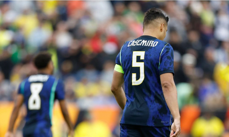 Casemiro vestir&aacute; a camisa 5 da Sele&ccedil;&atilde;o Brasileira na Copa do Mundo.