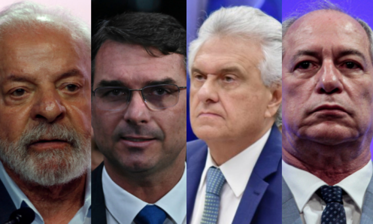 Realtime/Bigdata: Lula empata com Flávio, Caiado e Ciro em eventual 2º turno
