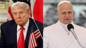 Trump diz que papa Leão XIV está ‘colocando muitos católicos em perigo’