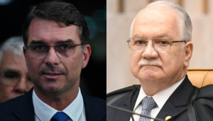 Flávio Bolsonaro se reúne com Fachin no STF: ‘Excelente impressão dele’