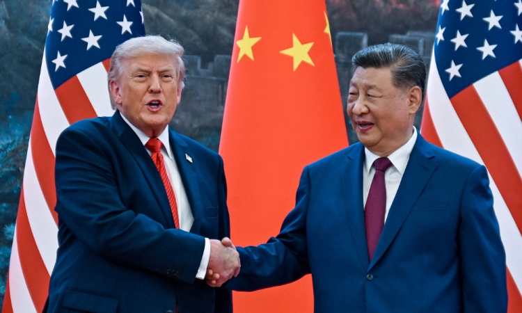 Presidente dos EUA, Donald Trump, e o líder chinês, Xi Jinping
