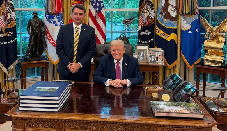 Flávio e Trump