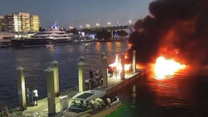 Pelo menos 11 pessoas ficam feridas após explosão em barco na Flórida