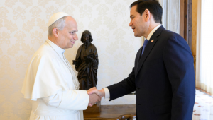 EUA dizem que reunião de Rubio com o papa foi ‘amistosa’ em meio à briga com Trump