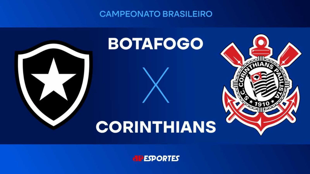 Botafogo x Coritnhians: assista ao vivo à transmissão da Jovem Pan