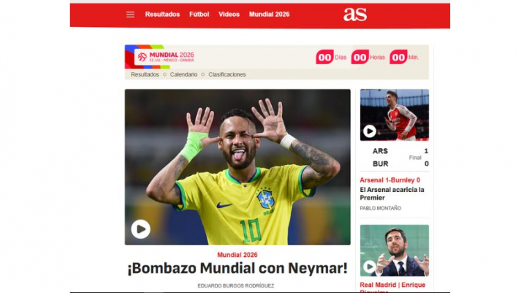 Jornal As da Espanha