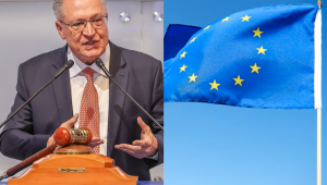 Alckmin encontra embaixadora da UE em primeiro compromisso como presidente em exercício