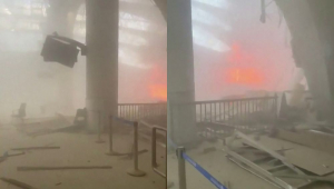 Ataque de drone iraniano deixa um morto e 63 feridos em aeroporto do Kuwait 