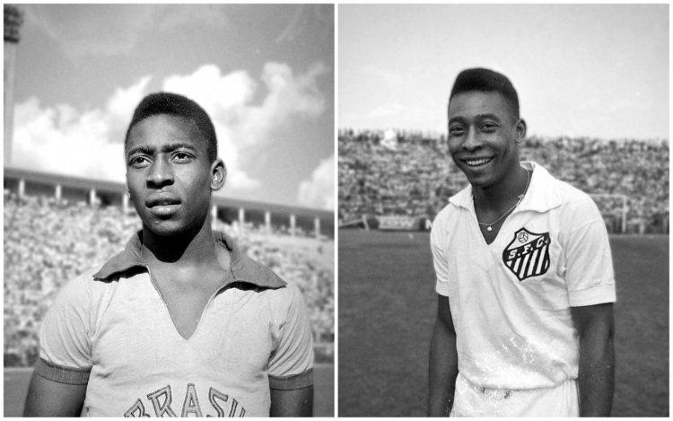 Futebol Santos Sele&ccedil;&atilde;o Brasileira Pel&eacute;
