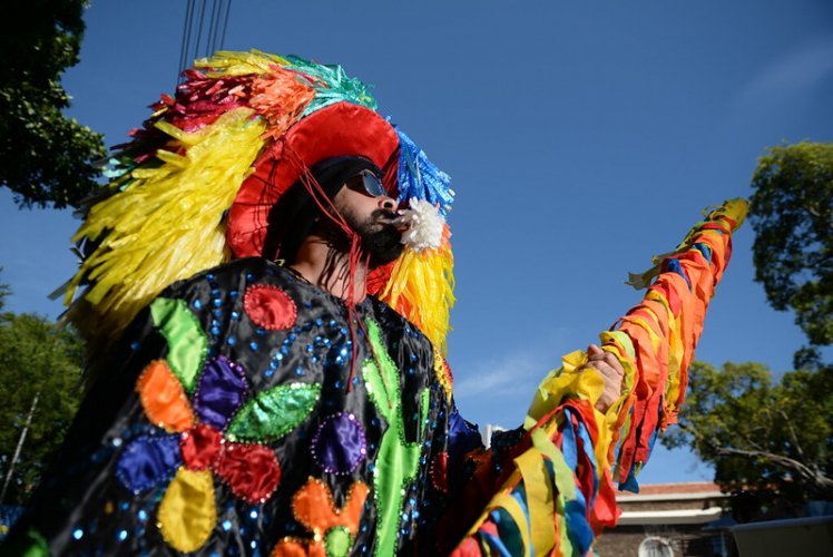 Maracatu no Galo da Madrugada de 2016